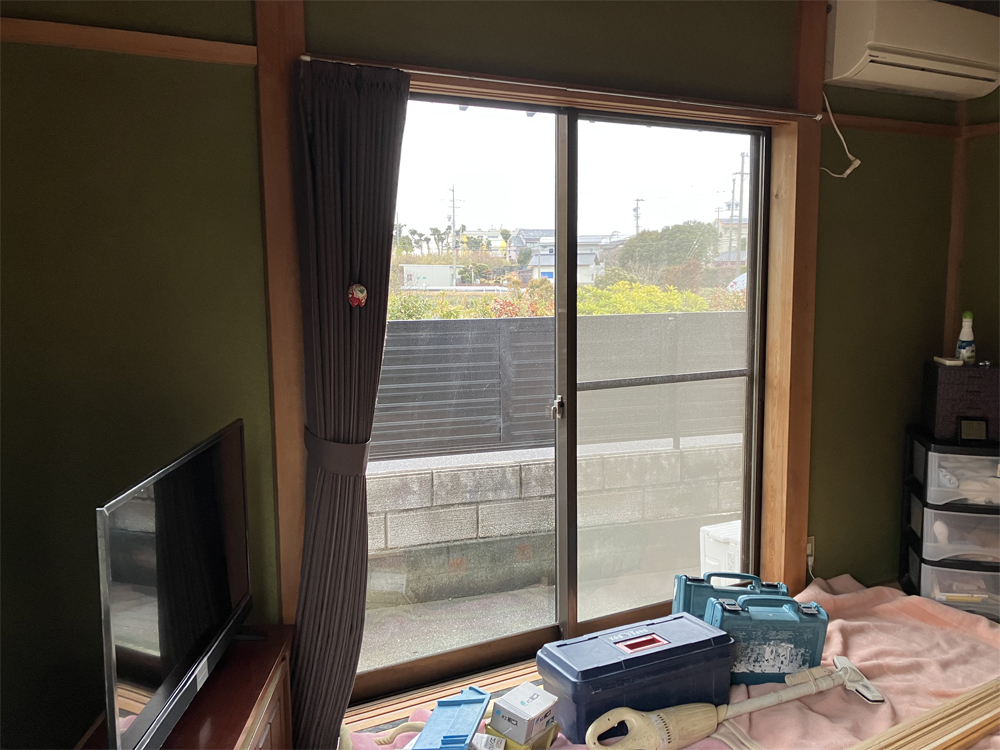 内窓取付工事_施工前の写真
